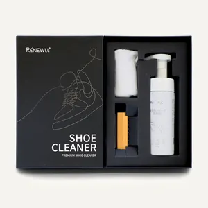 Natural Sneaker Cleaner Set Ingredients Formula Shoe Cleaner Cleaning Foam Care Kit