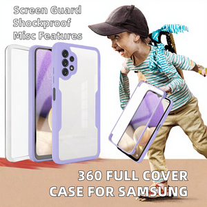 Funda Protectora de TPU de Cobertura Completa 360 para <span class=keywords><strong>Samsung</strong></span> A17 A07 A06 <span class=keywords><strong>A26</strong></span> A36 A56 A16 A55 A35 A15 A25 A05 A05S A24 A14 A34 A54 - Product Image 2