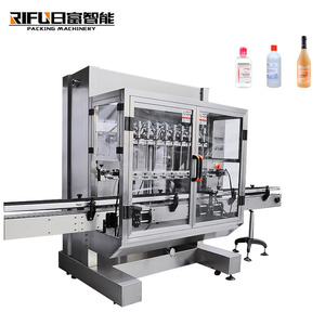 4 Nozzles Automatic <b>Small</b> Scale Water Control <b>Pump</b> Bottle Filling Machine - Product Image 1