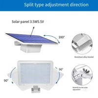 Nouvelle Lampe LED Solaire Intégrée pour Extérieur, Jardin et Aménagement Paysager, Contrôle Intelligent, Étanche avec Indice de Protection IP65 pour Patio, Vente en Gros