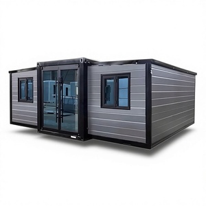 Contenedor de Acero Móvil Plegable de Doble Ala para Sala de Juntas, Casa EPS Tres en Uno con Espacio de Estancia Extendido - Product Image 1