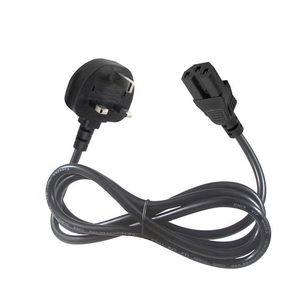 UK Standard, BS Plug, IEC C15, <b>Power</b> Cord, 5A, 7A, 10A, 15A, BSI Approved, 250V, AC <b>Cable</b>, Server - Product Image 2