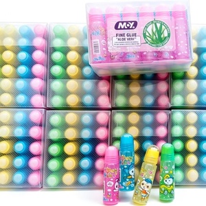 Pegamento Líquido de Dibujos Animados, No Tóxico, Fuerte Adhesivo para Niños Escolares, Paquete de Caja para Manualidades, Papelería Estudiantil, Alta Viscosidad - Product Image 5
