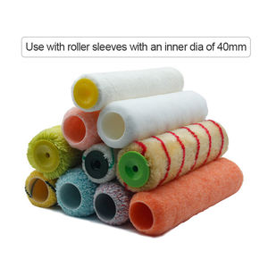 <span class=keywords><strong>Rodillo</strong></span> de pintura estilo jaula con mango de plástico rojo cómodo <span class=keywords><strong>para</strong></span> herramientas de pintura de pared - Product Image 5