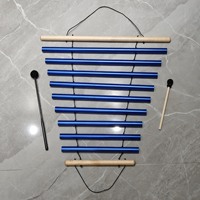 Healing Percussion Instrument Hand-operated Sound Beam Rotation Bell Tube Wind Chime