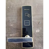 Cerradura Electrónica de Seguridad Inteligente RFID para Habitaciones de Hotel ACMEEN H-718 de Aleación de Zinc con Tarjeta y Llave Mecánica