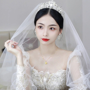 Diadema de Cristal Blanco Brillante <span class=keywords><strong>para</strong></span> Novia, Tiara de Metal con Pedrería <span class=keywords><strong>para</strong></span> Novias, Corona de Aleación <span class=keywords><strong>para</strong></span> <span class=keywords><strong>Boda</strong></span>, Corona Personalizada - Product Image 2