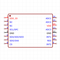 Accéléromètre numérique MEMS à 3 axes LIS3DHTR, I2C/SPI, plage 2-16g, LGA-16, en stock