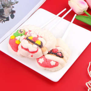 Giấy chứng nhận HALAL kẹo giáng sinh giáng sinh kẹo marshmallow kẹo mút Kẹo dễ thương kẹo trẻ em chua ngọt kẹo marshmallow - Product Image 4