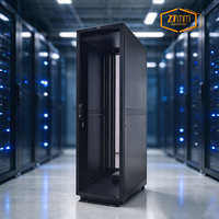 Armoire de serveur industrielle 42U 600x1000 sur pied en acier SPCC pour centre de données ou pour entrepreneurs EPC et intégrateurs de systèmes