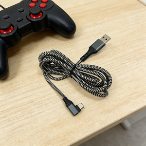 Cable de Datos USB 2.0 A/M+Tipo C a Tipo C, Carga Rápida PD de 100W, 480Mbps de Alta Velocidad, para Cámara y Auriculares, Aleación de Aluminio - Product Image 5