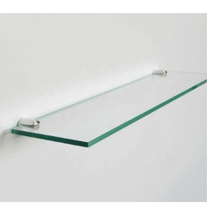 Estante de vidrio de esquina de pared de baño templado de 10mm - Product Image 1