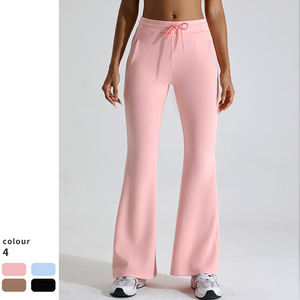 GC กางเกงเล่นโยคะกลางแจ้งใหม่สำหรับผู้หญิงมีชั้นอากาศเหนียวนุ่มกางเกงวิ่งออกกำลังกาย - Product Image 2