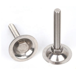 Pernos de anclaje de acero inoxidable, poste ajustable plano, superventas - Product Image 2