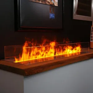 US Stock Indoor Use Free Standing Heating Equipment Electronic Fireplace in good quality