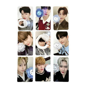9 unids/set KPOP ZEROBASEONE Light Stick Photocards doble cara impermeable LOMO tarjeta Zhanghao Hanbin postal Matthew Fans GiftL34 - Product Image 5