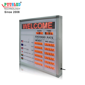 Trong nhà Tiền Tệ Ngân Hàng Tỷ Giá Hối Đoái <span class=keywords><strong>LED</strong></span> hiển thị ngân hàng lãi suất bảng hiển thị gấp <span class=keywords><strong>LED</strong></span> hiển thị - Product Image 2
