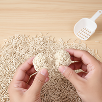 Litière pour chat en tofu de haute qualité à agglomération rapide, biodégradable, 99,9 % sans poussière, sable pour chat en tofu 2,5 kg 3 kg 5 kg