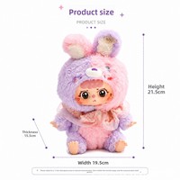 Jouet en peluche intelligent en polyester avec rembourrage en coton PP pour l'éducation précoce interactive des enfants