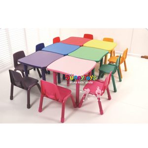 Table et chaise en plastique pour les enfants d'âge pré<span class=keywords><strong>scolaire</strong></span> d'<span class=keywords><strong>occasion</strong></span> <span class=keywords><strong>mobilier</strong></span> <span class=keywords><strong>scolaire</strong></span> - Product Image 2