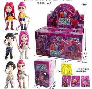 دمية فينيل من سلسلة KPOP لفرقة فتيات صائدات الشياطين، شخصية كيمتسو نو يايبا الجديدة، صندوق مفاجآت، تمثال فينيل مصغر، لعبة قطيفة - Product Image 5