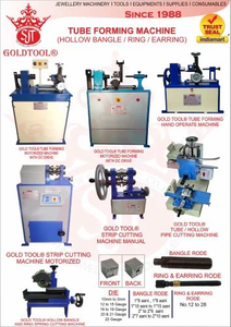 เครื่องตัดกำไลข้อมือกลวงท่อเครื่องประดับทอง - Product Image 3