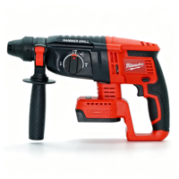Kit d'outils Milwaukee 8 pièces, ensemble complet avec 2 batteries et 1 chargeur, ensemble d'outils électriques FUEL, kit d'outils pour le travail du bois et l'entretien