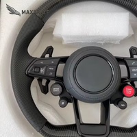 Volant en fibre de carbone personnalisé adapté à Audi A1 A3 A4 A5 A6 A7 RS R8 RS3 C7 Q5 Q7 S3 8V B8 B9 S4 Q3 Q8 TT