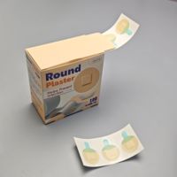 Pansement adhésif transparent rond en PU 100% imperméable, invisible, pour la douche, protection contre les blessures pour le visage