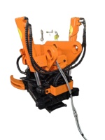 Rotateur inclinable pour excavatrice CE SLN, rotation à 360 degrés, 45 °   Inclinaison avec interrupteur de sécurité, conception divisée pour une construction municipale précise