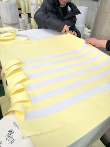 Woodfree Offset Top Paper <b>Yellow</b> Bottom Paper Vinyl Self-Adhesive <b>Sticker</b> Paper - Product Image 1