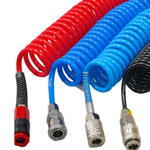 Meilleur <span class=keywords><strong>prix</strong></span> pour tuyau pneumatique en PU, tube pneumatique haute pression, tuyau flexible en spirale pour frein à air de remorque, fournisseur de tuyaux en spirale - Product Image 1