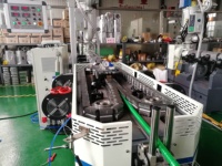 Ligne de production de tuyaux flexibles ondulés en plastique (PP, PE, PVA, PA, Nylon) pour chicha et tubes électriques, machine à vis simple