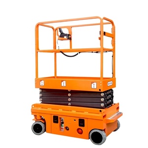 Ce phê duyệt 5.9m-6.8M đầy đủ điện Scissor Lift người đàn ông trên không làm việc nền tảng với 300kg Tải công suất - Product Image 1