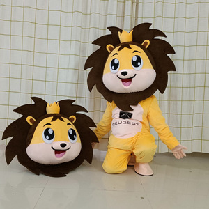 Mascot <strong>Costume</strong> Customized <strong>Lion</strong> Animal Shape <strong>Adult</strong> Size for Performance Private Label Soft Plush CE Certified 1 Pcs - Product Image 4