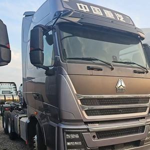 Camion tracteur diesel <span class=keywords><strong>Sinotruk</strong></span> HOWO A7 <span class=keywords><strong>T7H</strong></span> TX430 TH7 6*4 420HP 336HP d'occasion avec moteur Weichai, boîte de vitesses rapide, conduite à gauche - Product Image 6