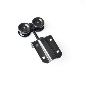 Kit de Puerta Exterior Doble WEKIS, Diseño Clásico Moderno de Casa de Campo del Sur, Garaje, Acero Duradero, Caja de Tornillos de Latón - Product Image 5