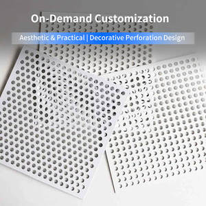 Paneles Metálicos Decorativos Perforados con Corte Láser Moderno para Arte de <span class=keywords><strong>Pared</strong></span> Interior y Biombos Divisores de Habitaciones Creativos - Product Image 1