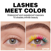 HANDAIYAN H2070 Mascara 4D Waterproof Formule Végétalienne Courbante Marque Privée Maquillage Vente en Gros Fournisseur en Vrac Promotion