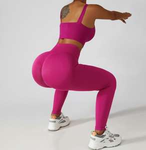 Женские бесшовные леггинсы с высокой талией - Product Image 6