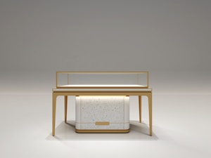 Bán hàng trực tiếp từ nhà máy cửa hàng đồ trang sức Showcase thiết kế truy cập tủ trưng bày cho trung tâm trang trí chất lượng cao giới thiệu - Product Image 6