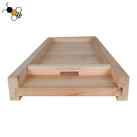 Queen Bee Aufzucht Zucht box Ausrüstung 5 Rahmen Bienenstock Holz Nuc Bee Box Neuer Zustand