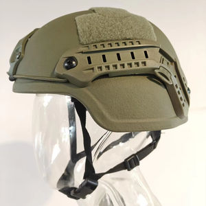 Casco Tattico Balistico ad Alta Protezione in Materiale <span class=keywords><strong>PE</strong></span> Verde per Addestramento - Product Image 4