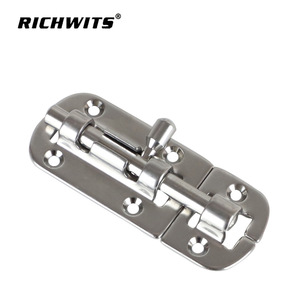 Perno de Puerta de Acero Inoxidable 316 Richwits, Herraje Marino, Instalación sin Tornillos, Diseño Industrial - Product Image 1