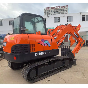 Excavadora de Orugas Usada DOOSAN DH60 DX60 en Condición Como Nueva, Alta Potencia de Excavación, DOOSAN Original, Bajo Precio, 6 Toneladas DH60-7 - Product Image 3