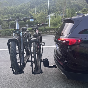 <span class=keywords><strong>Porte</strong></span>-vélos de voiture réglable monté sur <span class=keywords><strong>attelage</strong></span> ODM/OEM avec capacité de 2 vélos, système de verrouillage, conception inclinable et pliable - Product Image 6