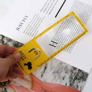 3X Règle-loupe en PVC pour la lecture de cartes et de livres - Product Image 5