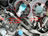 RGFROST Universal R134a R12 Hoch- und Niederdruck-Seitenserviceanschluss Schweißventil mit JRA-Ventilkern und Kappe