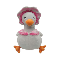 Peluche mignonne personnalisée en peluche canard en peluche douce Kawaii oie blanche en peluche jouet