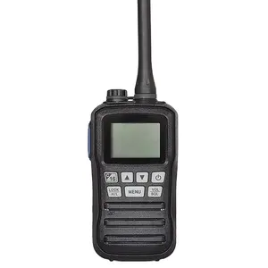 החדש VHF הימי משדר רדיו כף יד 5W GMDSS אלחוטי לצוף GPS עמיד למים IPX7 ימיים שתי דרך רדיו ווקי טוקי